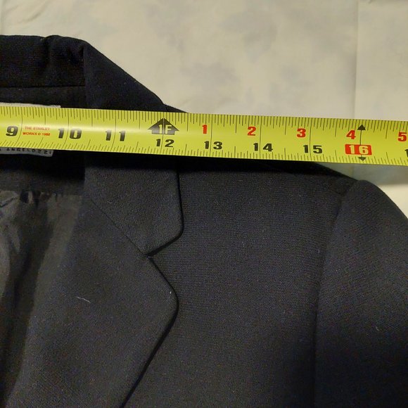 FEMME DE CARRIERE Business Skirt Blazer Suit, Black, Size 36 /Us 6 - Picture 8 of 13